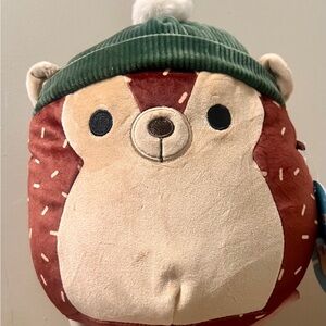 BNWT Hans the Fall Hedgehog with green beanie